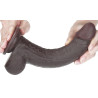 LoveToy SlidingSkin Gode Sliding Skin 17 x 4.2cm Marron